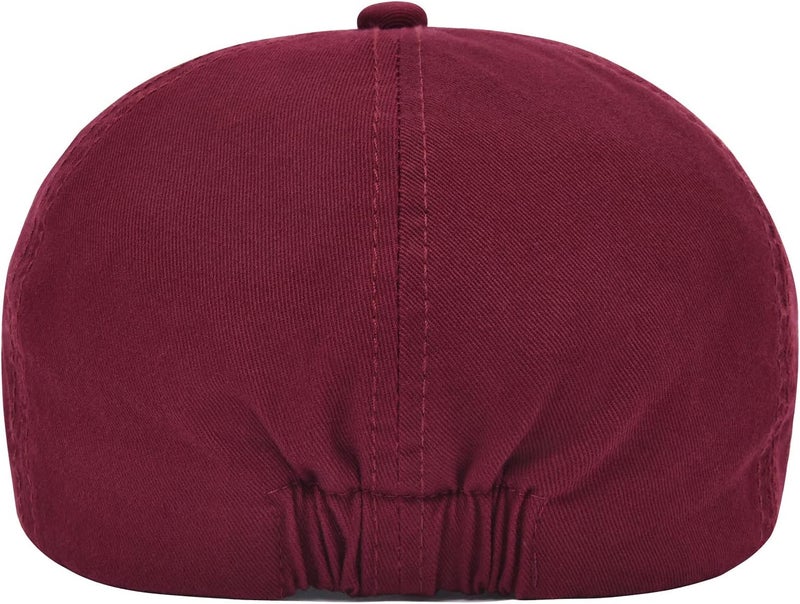 VOBOOM Cotton Washing Flat Cap Cabbie Hat Gatsby Ivy Irish Hunting Newsboy - Image 4